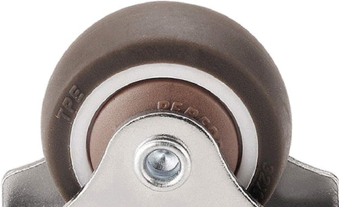 GFHQDPSC 32mm+11kg 1 inch Mute Small Bed Bottom Tatami Drawer Pulley Bedside Cabinet Rubber Directional