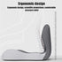 LELEBEAR Orthopedic Cushion, Seat Cushion for Truck Driver, Memory Foam L-Shaped Integrated Seat Cushions, Ergonomic