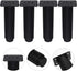 4pcs 15-25cm Mikikit Adjustable Metal Sofa Legs and Furniture Levelers, Extendable Bed Frame Support Feet, Heavy Duty