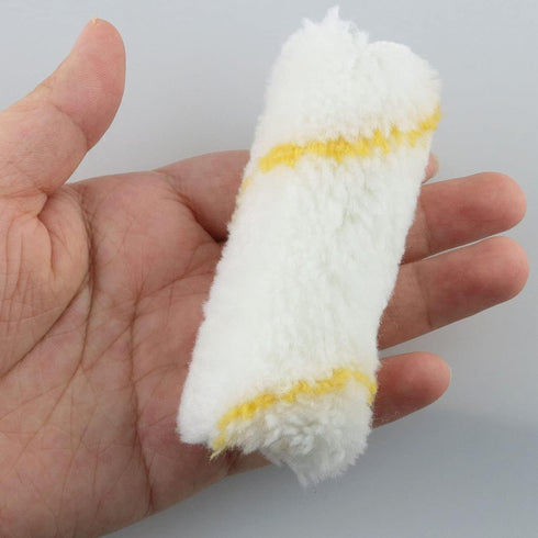 10pcs Wall Paint Roller Covers - 3 Inch Acrylic Fiber Brush for House Decoration Painting Supplies