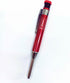 Red Premium EXcraft Metal Mechanical Carpenter Pencil with Built-in Sharpener for Architect Construction Carpentry