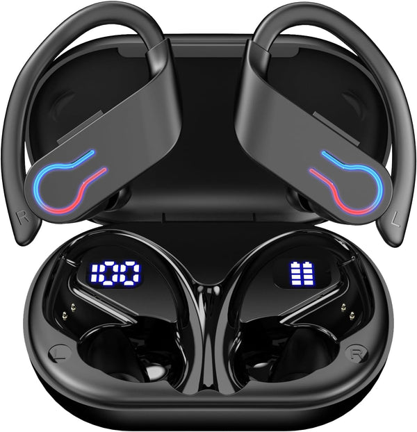 Wireless Bluetooth Earbuds with 200H Playtime, Bluetooth 6.1 Low Latency, Smart Noise