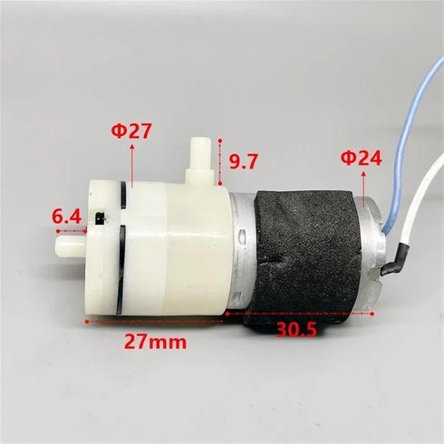 BNCZDOJO AM370HPM 370 5V 6V 27mm Small Motor Diaphragm Air Pump Vacuum Pump DC Breast Pump DIY Monitor Inflator