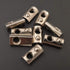 100-Pack M5 Spring Loaded T Nut for 20x20 20 Series Aluminum Extrusions, 2040 2060 Roll, 6mm Slot Accessories