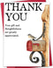 ATTLVV Gift Thank You Card, Thank You Card for Gift, Appreciation Card with