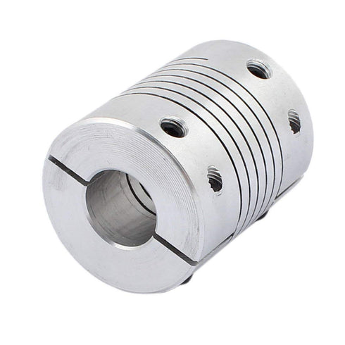 14mm to 14mm Shaft Coupling, 40mm Length, 32mm Diameter Stepper Motor Coupler for 3D Printer (Pack of 2)