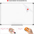 XBoard 24 x 18 Inch Magnetic Whiteboard, Hanging Dry Erase Board with Aluminium Frame & Marker Tray