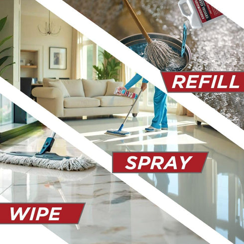 16 oz) StonePro Crystal Clean - PH Neutral Cleaner for Stone Surfaces (Ready-To-Use Spray