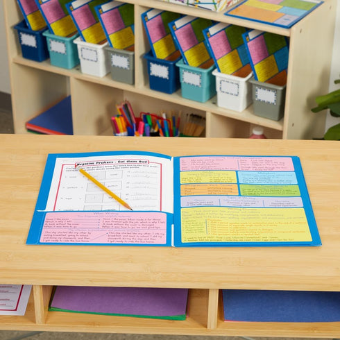Really Good Stuff Common Core Resource Folders, Fourth Grade, 12 Folders