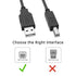 XMHEIRD 6ft 2.0 3640 XDM36405M-WU Sync USB PC Data Cable Lead Cord for Xerox Documate Flatbed Scanner