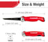 Goldblatt Folding Drywall / Sheetrock Saw, Jab / Hand Saw with Soft Grip Handle, for Wallboard, Plywood and PVC by Goldblatt