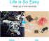 200 Count Resealable Plastic Bags, 2 Mil Thick Small Transparent Poly Bags for Jewelry, Pills, Beads, Screws