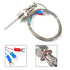Akozon RTD PT100 Waterproof Temperature Sensor with 1/2" NPT Threads and 2 Meter Cable