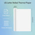 JADENS US Letter Size Quick-Dry Thermal Printer Paper 8.5''x11'', 4 Rolls, Multipurpose Thermal Paper for Thermal Printer by JADENS