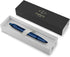 Parker IM Monochrome Ballpoint Pen, Blue Ink, Medium Point, Blue Finish and Trims, Gift Box