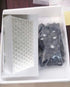 Pack of 100 Glass Vials, Clear with Black Phenolic Screw Caps (4ml)