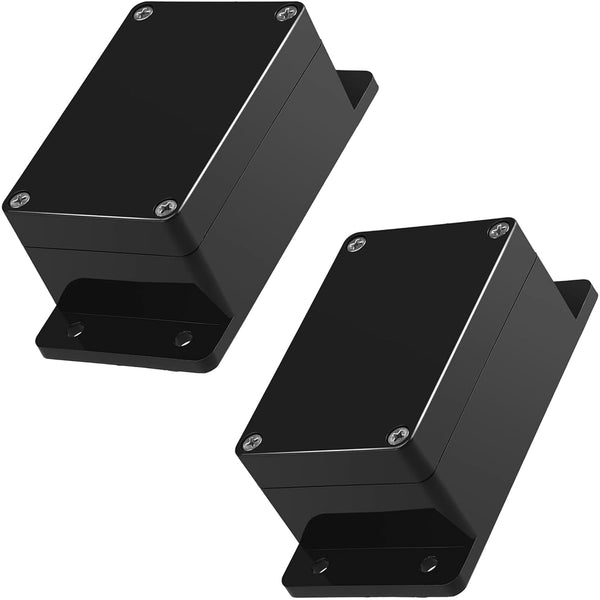 BlueStars 2 Pack Project Box - IP65 ABS Plastic Waterproof Weather-Resistant Electrical Project Case (3.94 x 2.68 )