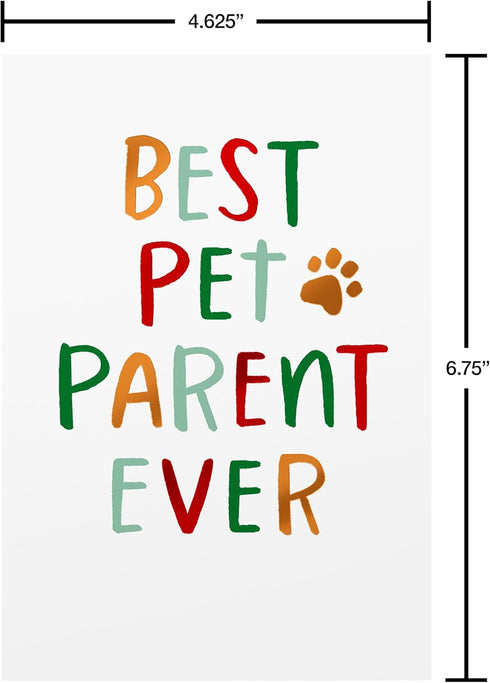 American Greetings Merry Christmas Thank You Card from the Pet (Thank You)