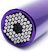 Universal Socket Set, Professional 7mm-19mm / 1/4"-3/4" Grip Socket Set Ratchet Wrench Power Drill Adapter, Purple by Yohii