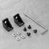 10 Sets Corner Bracket Connectors for 2020 Series 6mm Slot Aluminum Extrusion Profile Accessories (Black)