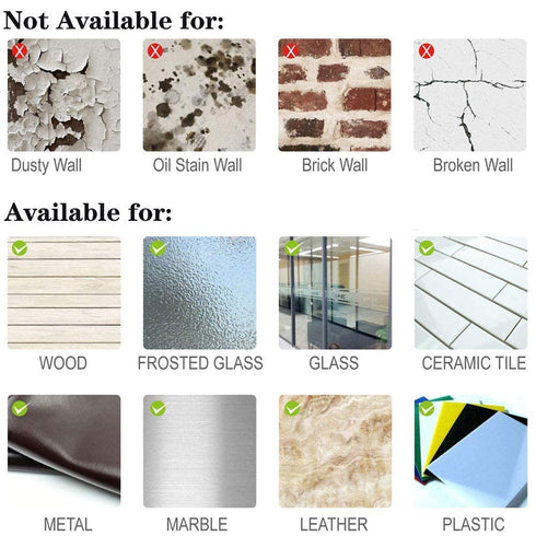 EBANKU 2 Packs Double Sided Mounting Tape, Reusable Heavy Duty Strong Sticky for Home, Wall, Office Decor (32.8FT/10M)