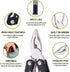 14 in 1 Multitool Pliers with Whistle Gift, Professional Pocket Pliers for Father, Boyfriend, Husband on Christmas,