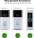 Ring Screwdriver Bit Set (Blue) - Fits All Ring Video Doorbell Models for Battery and Wifi Access
