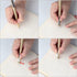 SMOOTHERPRO Erasable Solid Brass Bolt Action Pen, Compatible with Pilot FriXion Refill, Durable EDC Pocket Business Pen