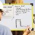 Quartet 24 x 18 Inches Industrial Magnetic Whiteboard with Yellow Frame (724120)
