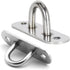 2-Pack M5 Ceiling & Wall Mount Hanging Hardware Fitting Set, 304 Stainless Steel Heavy Duty