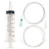SHAOTONG 60ml Syringe with 40 Inch Tube and Tip Adapter for Feeding Pets, Liquid Refilling