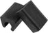 Xhziy 10 mm/0.4inch 20pcs U-Shaped Chair Legs Rectangular Plastic Furniture Feet Plastic Foot Pads U-Shaped Floor