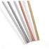 Set 8 7.87In KICHOUSE Heat Conductive Rods Pieces Copper Aluminum Iron Plastic Ceramic Wood Rods for Science