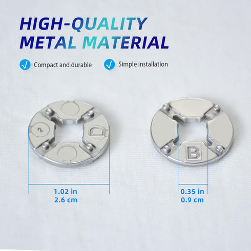 692496002 Oscillating Tool Adapter Compatible with Jobmax Heads R8223404 for Ryobi Blade Adapter Replacement (2 Pack)