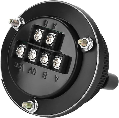 5V 60MM Hand Wheel Pulse Encoder, CNC Pulse Encoder for Manual Control in Milling Machine, Black