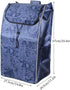 SH-gwtc 72L (Size:14.8 11.2 x26.4 Shopping Cart Bag/Trolley Replacement Bag Oxford Cloth Waterproof Storage
