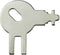 1PCS Dispenser Key Replacement for to-rk Paper Towel Dispensers 70WM1 83TR 87T