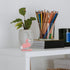 Flamingo Animal Desktop Stapler, Mini Office Supplies, Wood Carving Accessories for Girls' Stationery