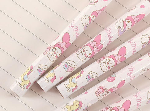 Set of 3 Cute Hexagonal Pencils, 5 Pcs Per Box, 15 Count (Package May Vary)