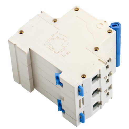 Baomain 3 Pole Miniature Circuit Breaker, 40A 400V DZ47-63, 4 kA AC MCB C40, DIN Rail Mount (C40, 40Amp)