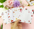 Cute Sticky Notes 4Pack (320 sheets), Kawaii 3.1x3.1in Self-Stick Note Pads with Unique Fruit Patterns