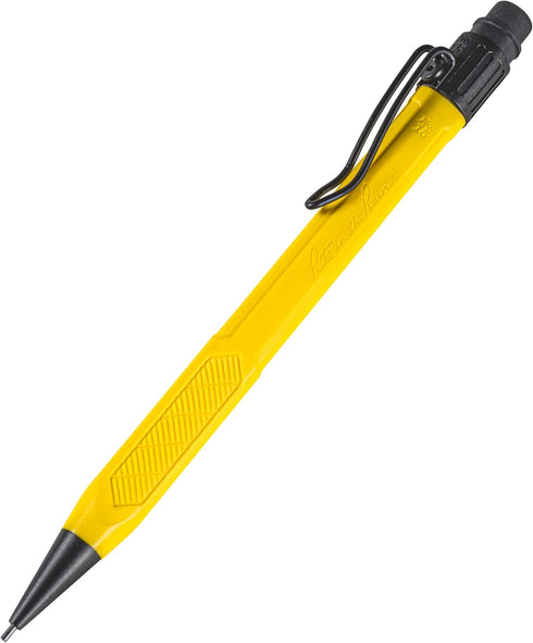 Rite in the Rain Weatherproof Mechanical Pencil, Yellow Barrel, 1.3mm Dark Lead, 12 Refills
