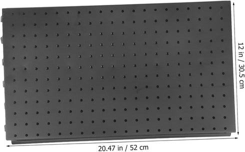 Vaguelly Pegboard Panel for Garage and Workbench Storage Organizer Space-Saving Tool Holder for Easy Access