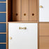 2sets Angoily Decorative Drawer Pulls Stylish Handles for Cabinets Dressers and Bedside Tables Easy to Install