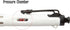 Tombow 56068 AirPress Ballpoint Pen, White, 1-Pack, Pressurized Pen for Writing on Wet Paper