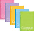 KOKUYO Campus Notebooks, Semi-B5, Pre-Dotted, 30 Sheets, 60 Pages, 6 mm Ruled, Vitamin Colors, 1 Set