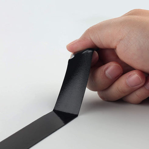 LLPT Heavy Duty Double Sided Tape 1/2" x 18 Ft Waterproof Black Foam Tape for Home Office Automotive LED Strip Lights