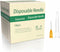 100 Pack 25 Gauge 5/8 Inch Sterile Disposable Lab Supplies, Scientific and Industrial Dispensing Needle Accessories