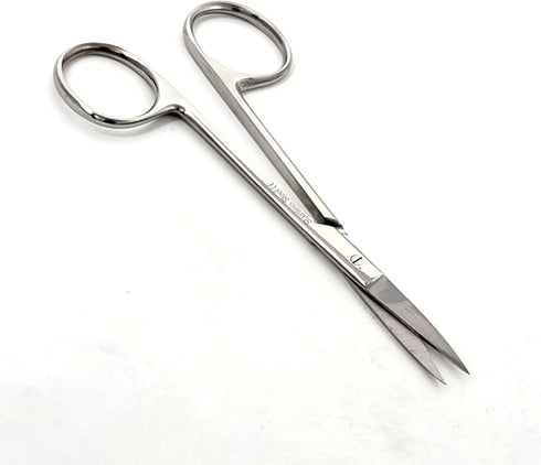 A2Z-IRS01 4.5", Stainless Steel Iris Dissecting Scissors Straight, Fine Point
