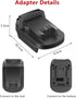 KUNLUN DL18ML Battery Converter for Dewalt to Milwaukee Battery Adapter, Convert Dewalt 20V to Milwaukee M18 18V